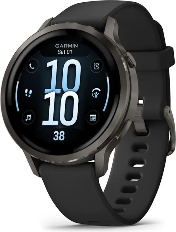Смарт-часы Garmin Venu 4s 41 мм черный (03013-02)