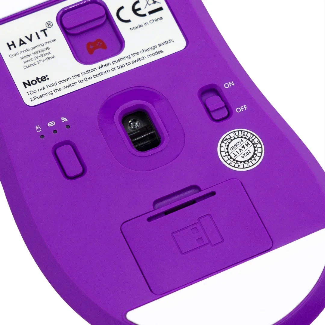 Мышь игровая Havit MS966WB Фиолетовый