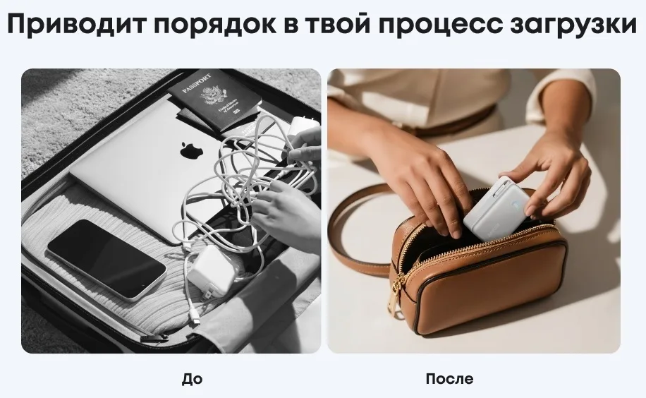 Внешний аккумулятор Anker Nano 10000mAh 45W (A1638H21) Белый