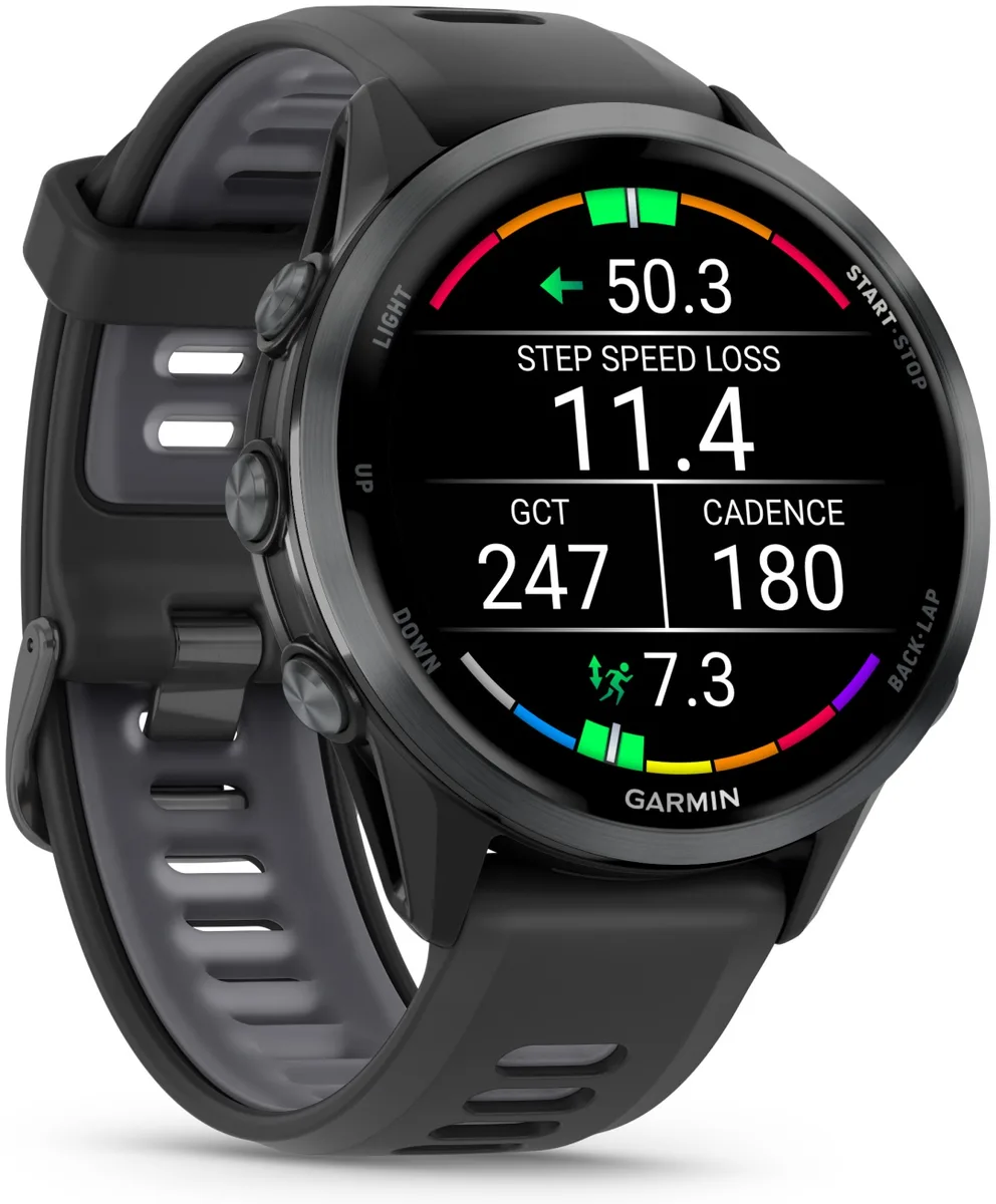 Смарт-часы Garmin Forerunner 970 47 мм черный (02969-10)