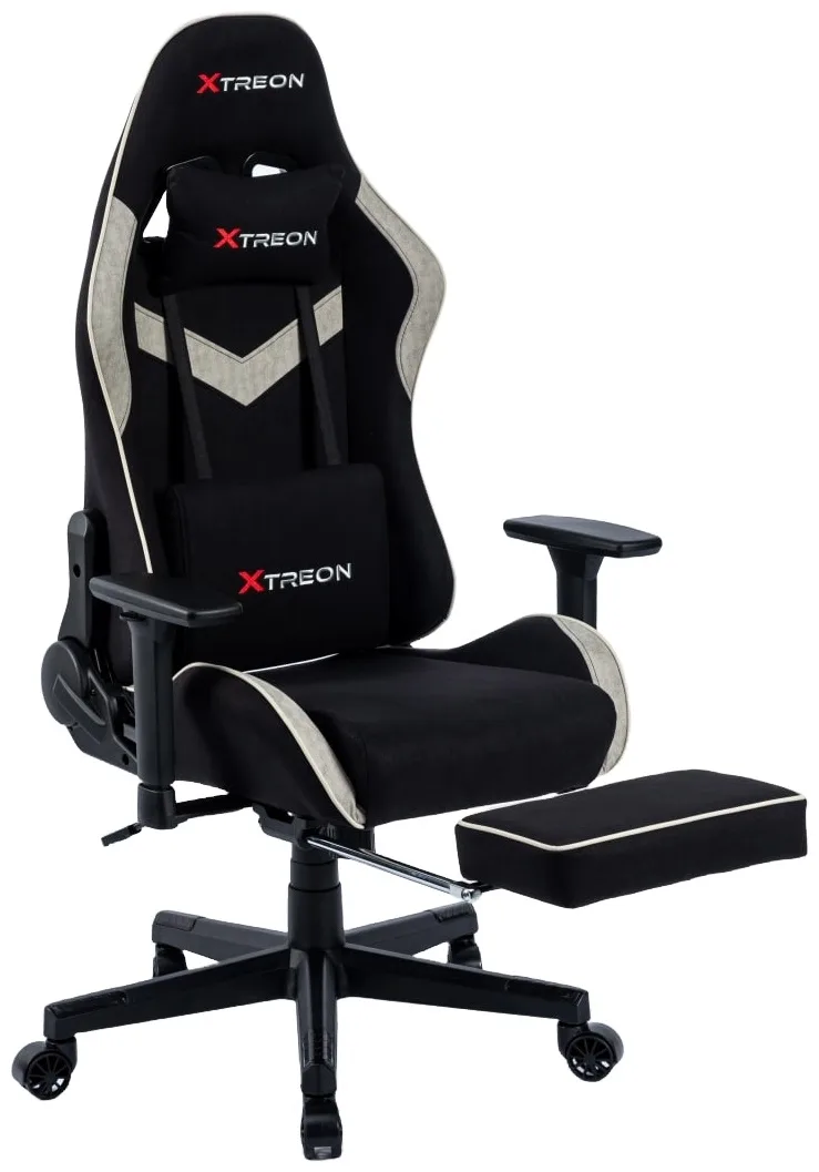 Игровое компьютерное кресло XTREON GC-6668 Черно-белый