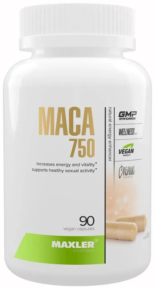 Тестостероновый бустер Maxler MACA 750 Concentrate 90 капсул (0234)