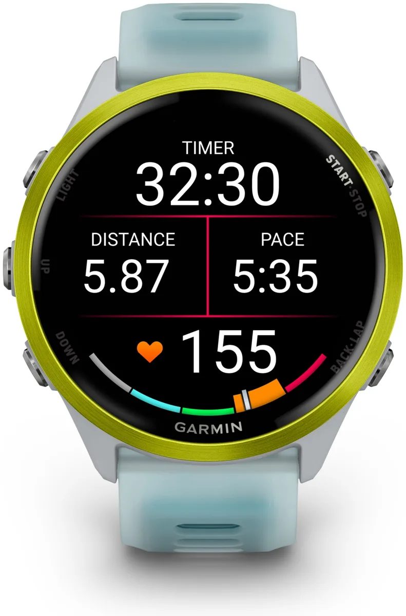 Смарт-часы Garmin Forerunner 570 47 мм белый-синий (02971-01)