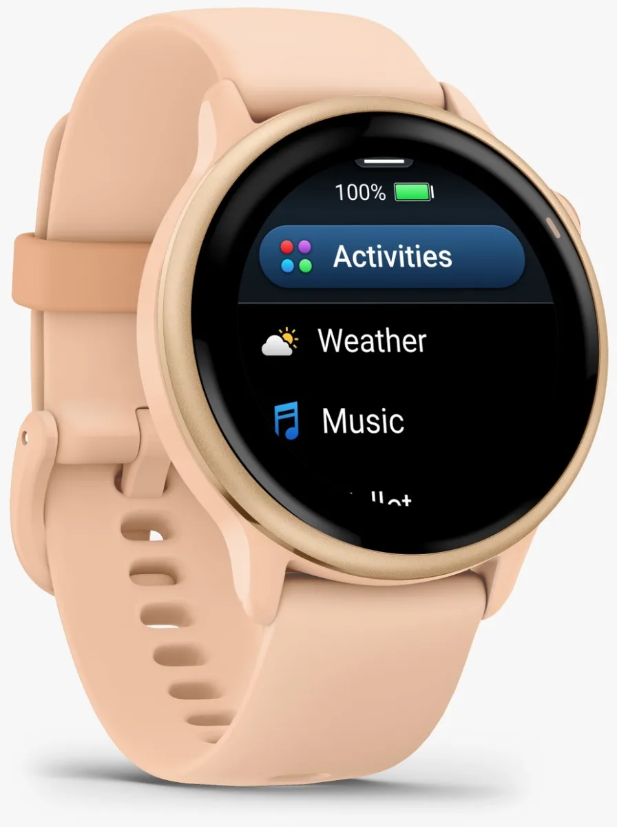 Смарт-часы Garmin Vivoactive 6 42 мм розовый (02985-03)