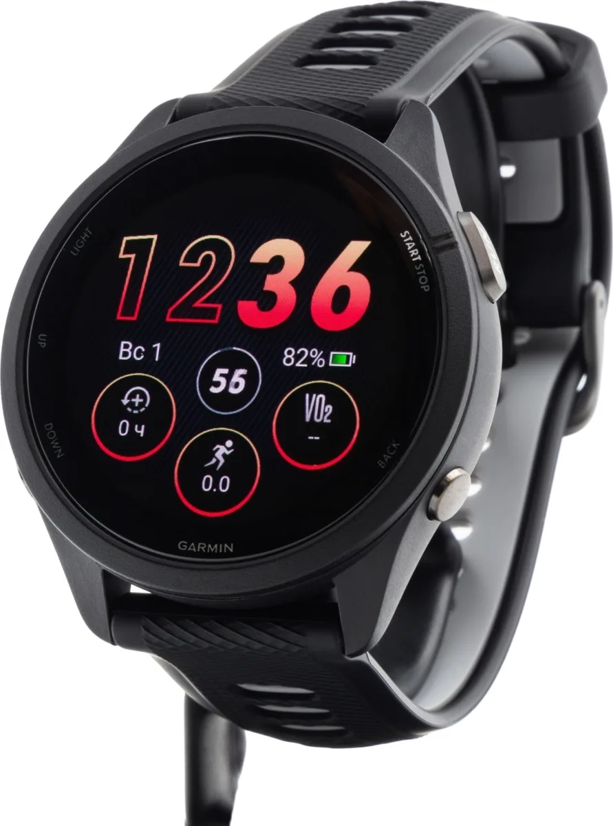 Смарт-часы Garmin Forerunner 265 черный-серый (02810-10)