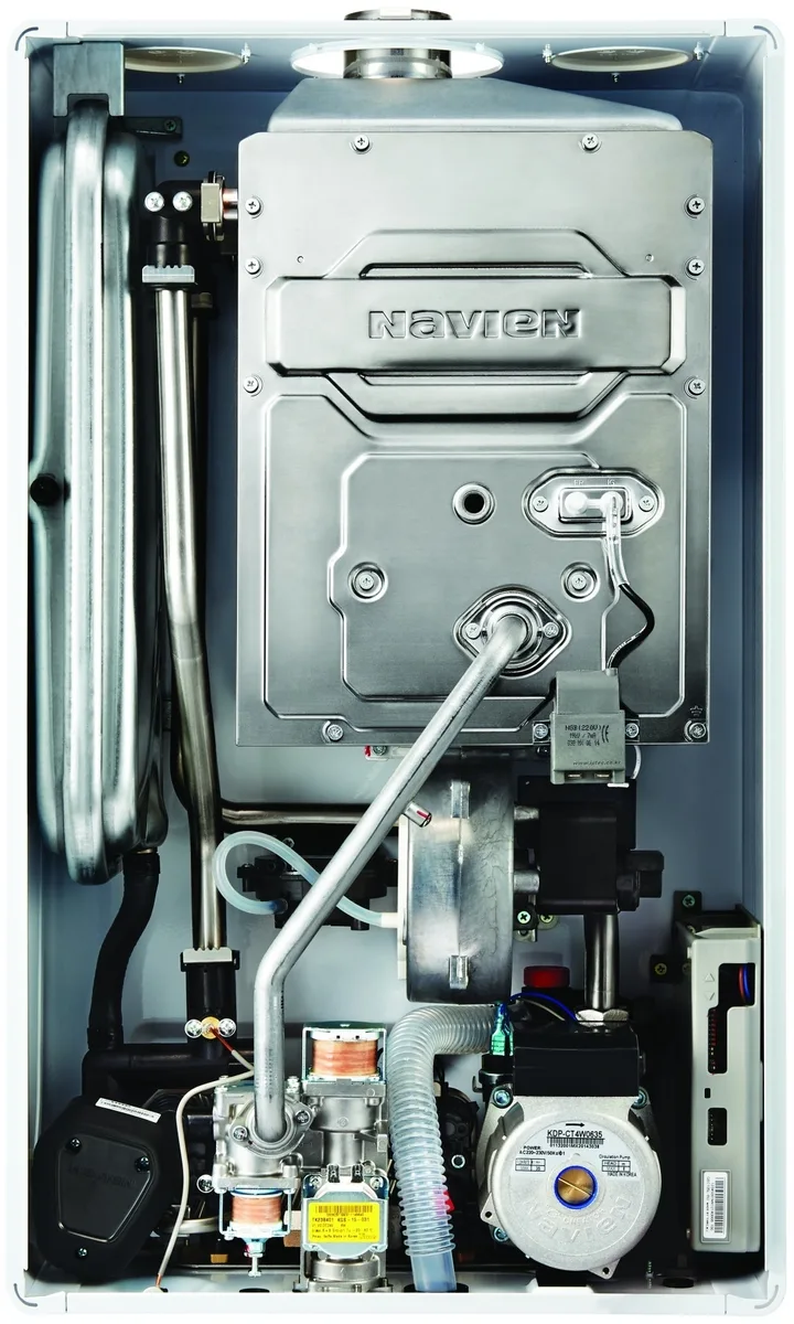 Газовый котел Navien Deluxe S20 + дымоход