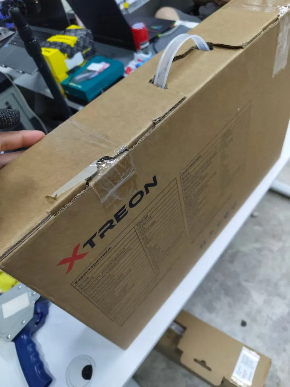 Монитор XTREON XT2453DE 23.8" Черный, Уценка — фото дефекта 10