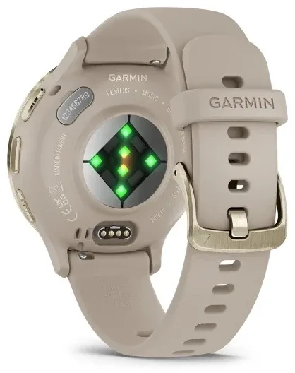 Смарт-часы Garmin VENU 3S 41 мм золотисто-бежевый (02785-02)