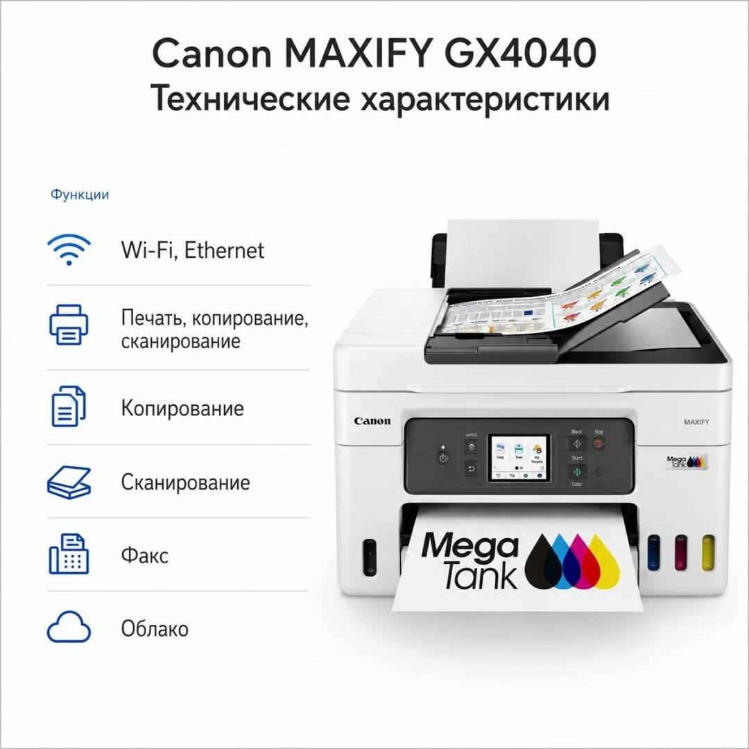 Принтер Canon Maxify GX4040