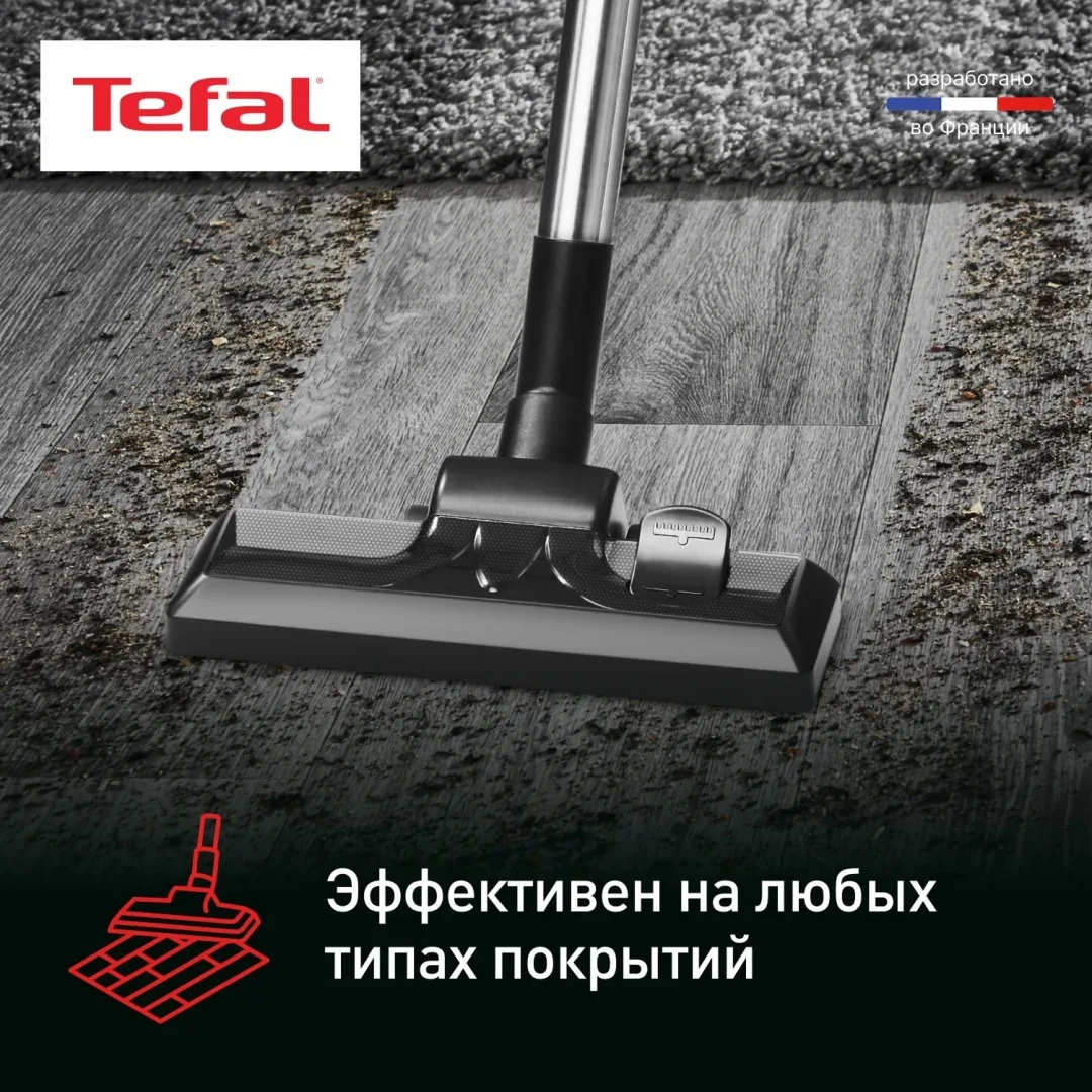 Проводной пылесос Tefal TW3786RA Черный