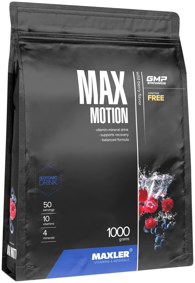Изотоник Maxler Max Motion - Wild Berry 1000г (3159)