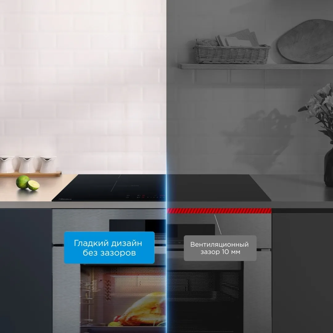 Варочная поверхность Midea MCH-322B2 черный