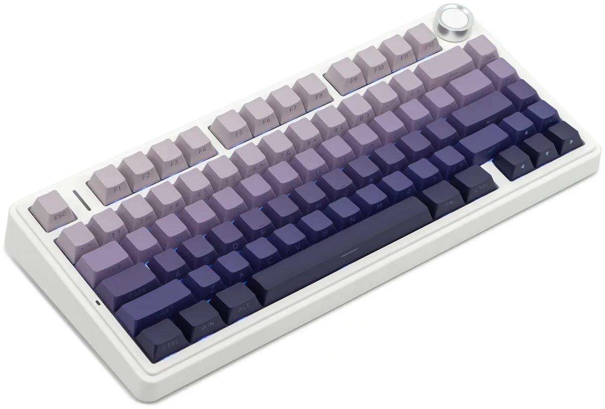 Клавиатура AULA F75 Blank Фиолетовый (0652)
