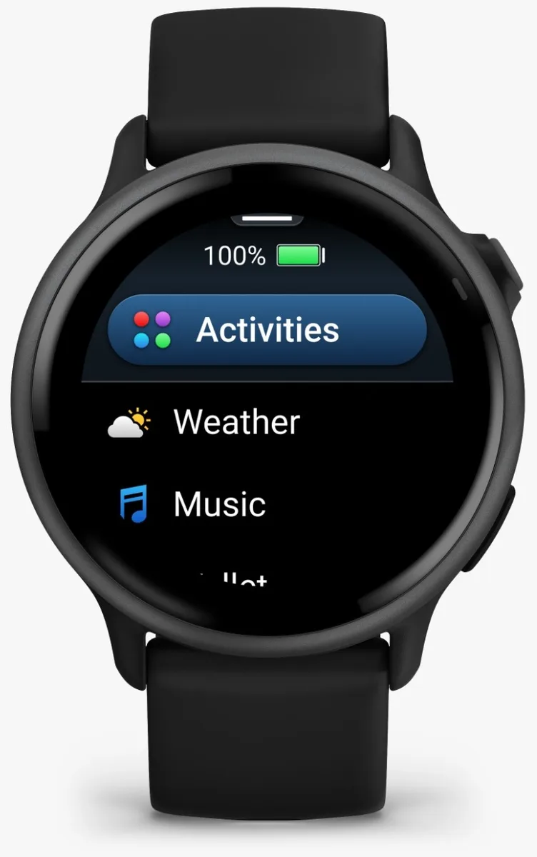 Смарт-часы Garmin Vivoactive 6 42 мм черный (02985-00)