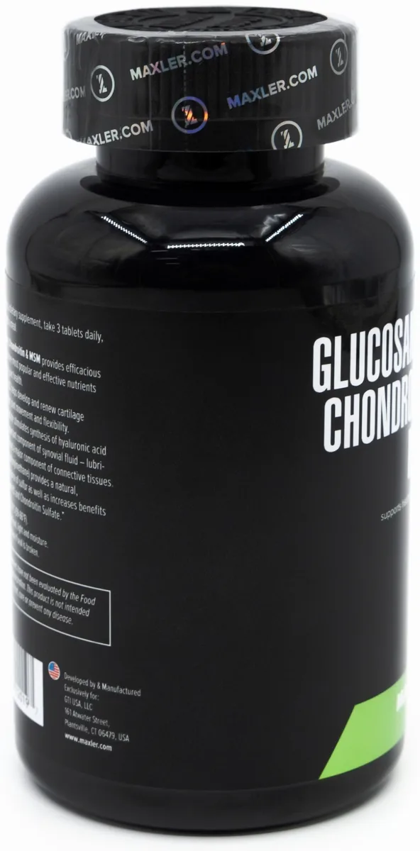 Препарат для укрепления связок Maxler Glucosamine Chondroitin MSM 180 таб (0197)