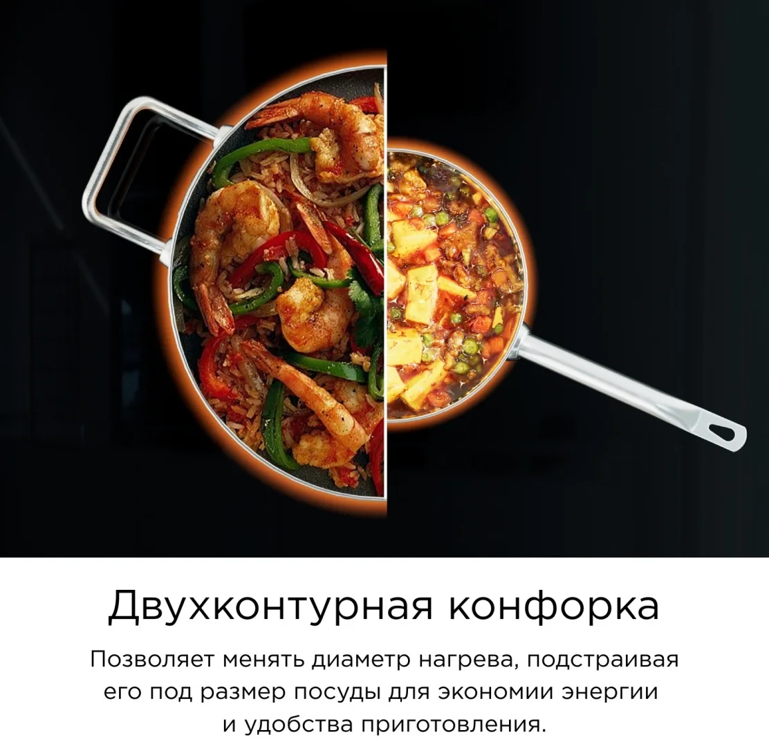 Варочная поверхность Midea MCH-322B2 черный