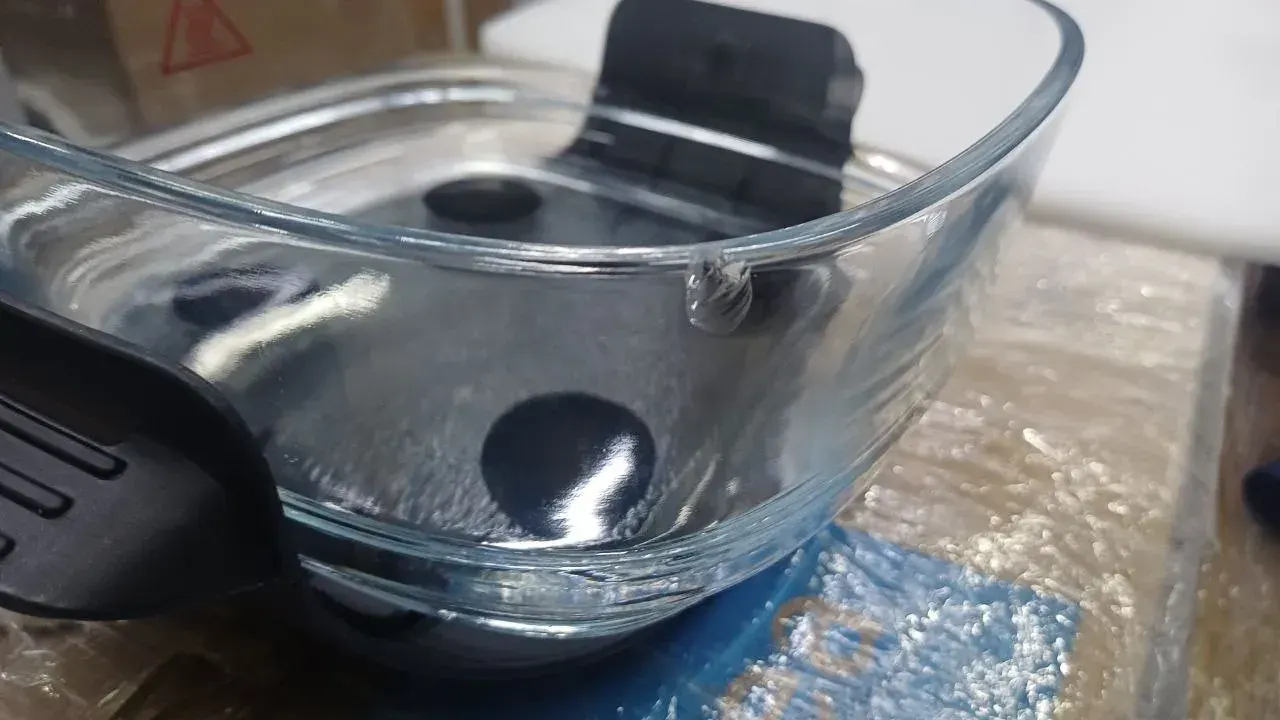 Аэрогриль Dreame PT60 Dual 7L Starlight Gray, Уценка — фото дефекта 9