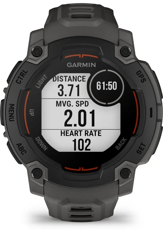 Смарт-часы Garmin Instinct E 45 мм серый (02933-00)