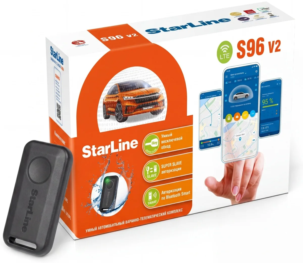 Автосигнализация StarLine S96 V2 LTE GPS