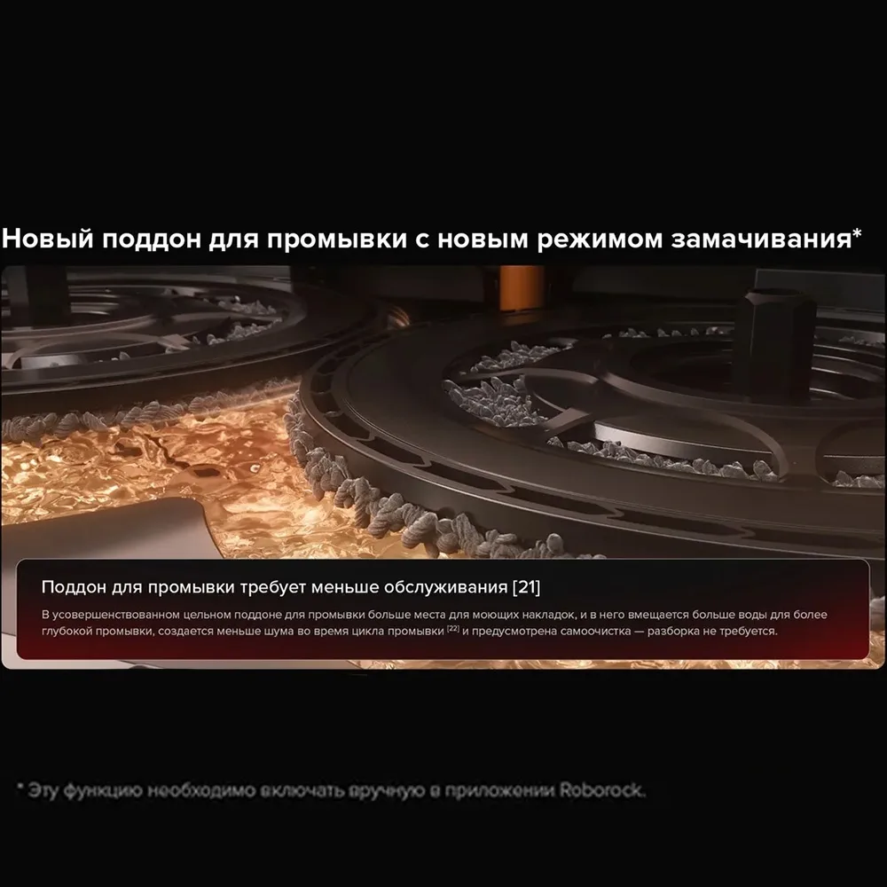 Робот-пылесос Roborock Saros 20 Черный