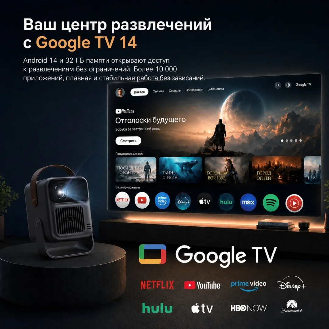 Проектор Wanbo ToGo Pro синий