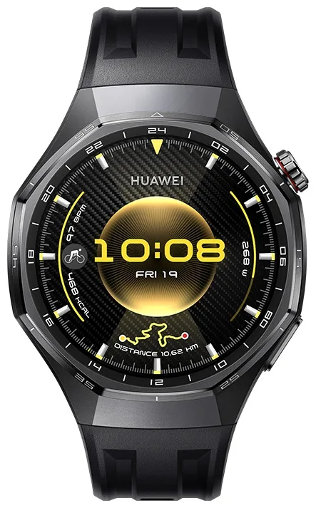 Смарт-часы Huawei Watch GT 6 Pro ATM-B29 46mm Black Fluoroelastomer Strap