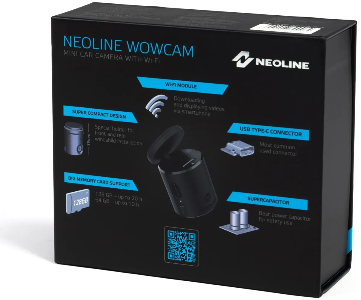 Видеорегистратор Neoline WowCam Wi-Fi черный