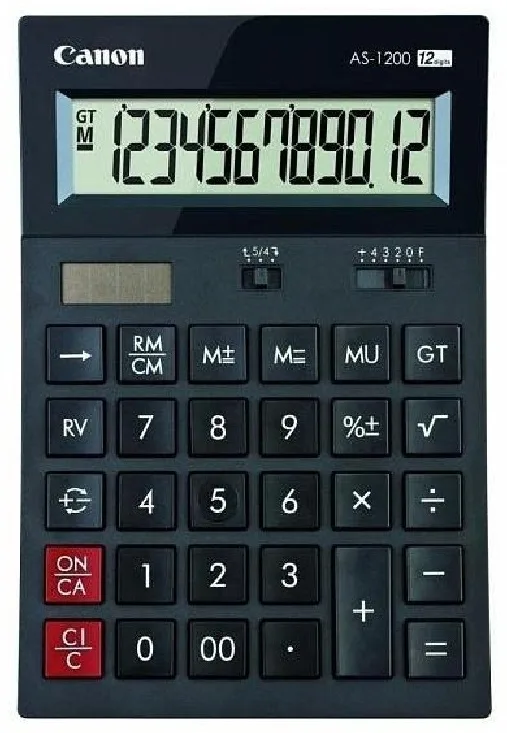 Калькулятор Canon AS-1200
