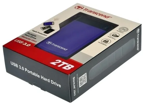 Внешний накопитель 2,5 2TB Transcend TS2TSJ25H3P