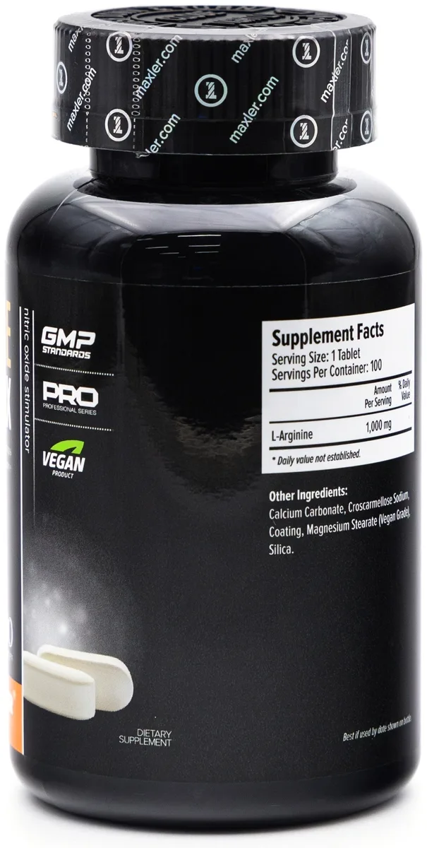 Аминокислота Maxler Arginine 1000 Max Таблетки 100шт (0050)