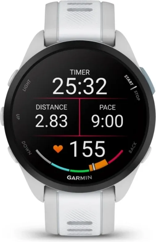 Смарт-часы Garmin Forerunner 165 белый (02863-21)