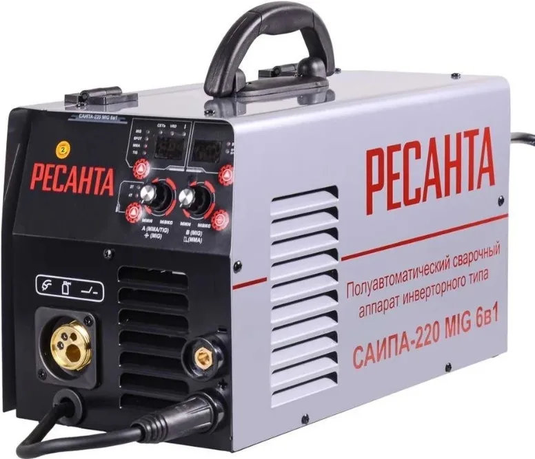 Сварочный полуавтомат Ресанта САИПА-220 MIG 6в1