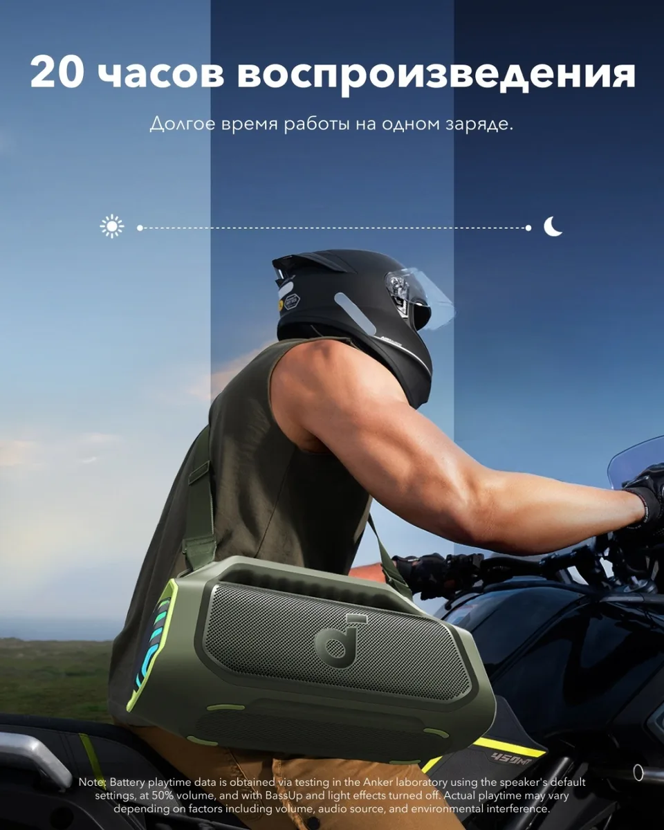 Портативная колонка Soundcore Boom 2 Plus Green