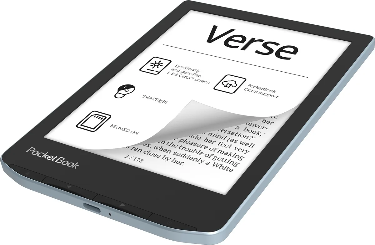Электронная книга PocketBook PB629-2-CIS голубой