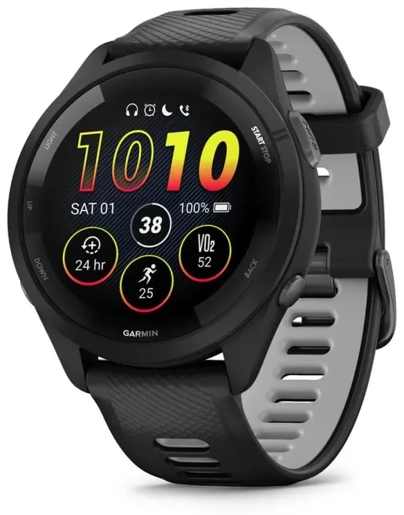 Смарт-часы Garmin Forerunner 265 черный-серый (02810-10)