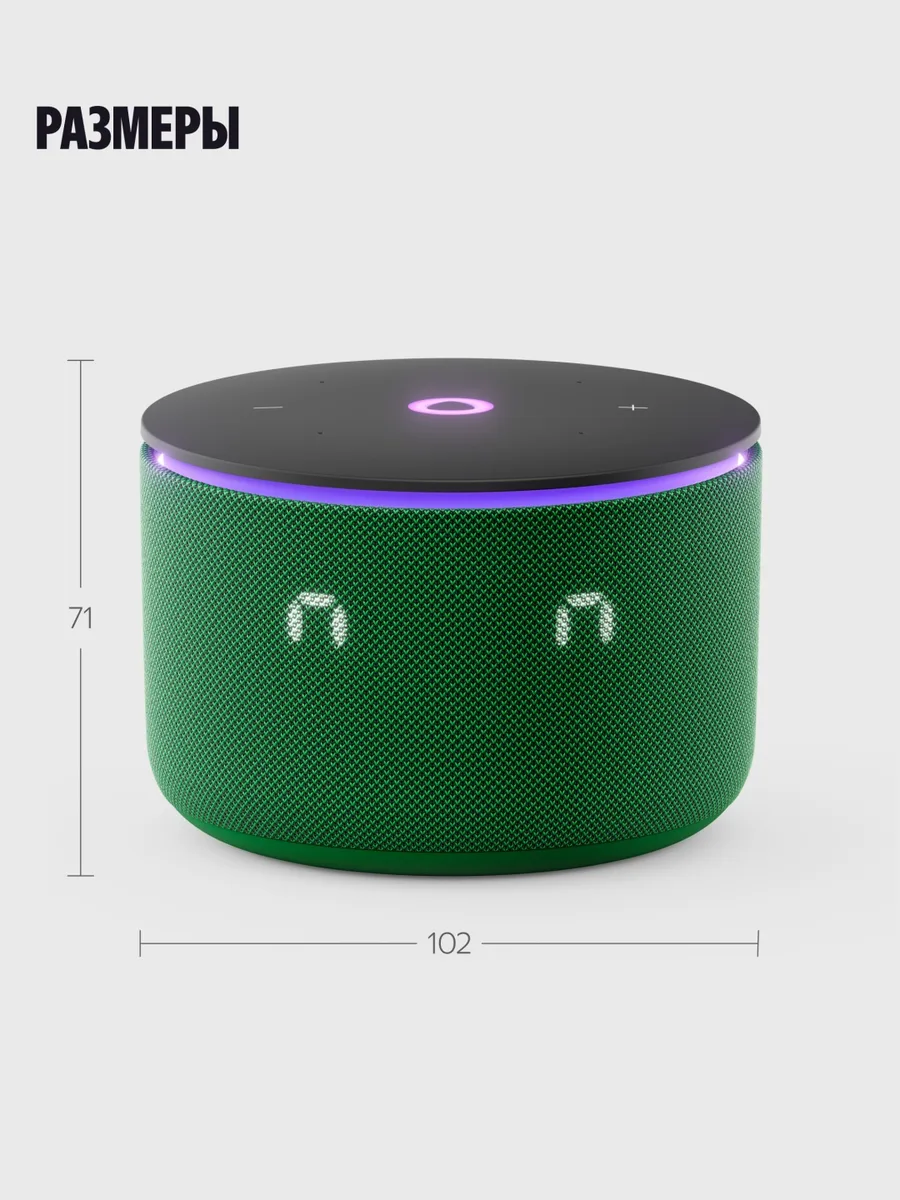 Умная колонка Yandex Мини 3 Про YNDX-00059GRN Зеленый