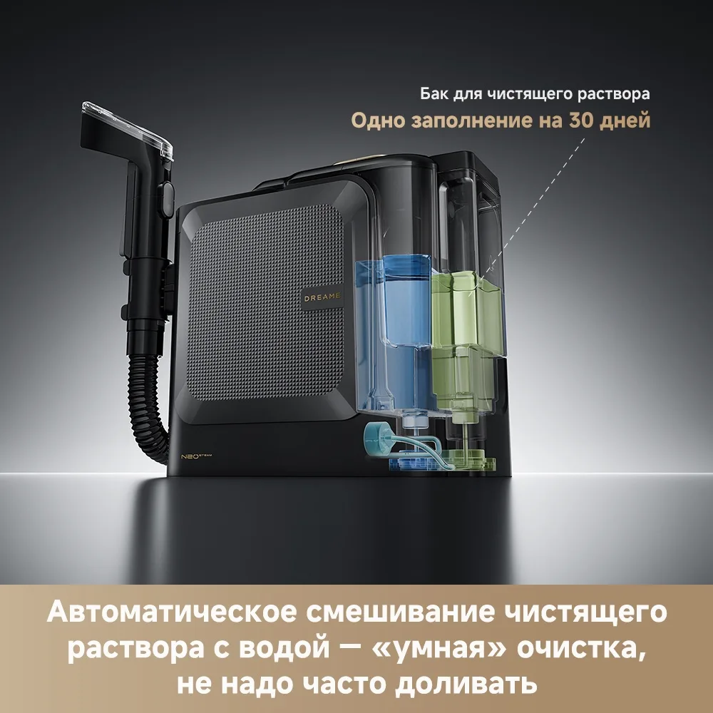 Пылесос Dreame N20 Steam Черный