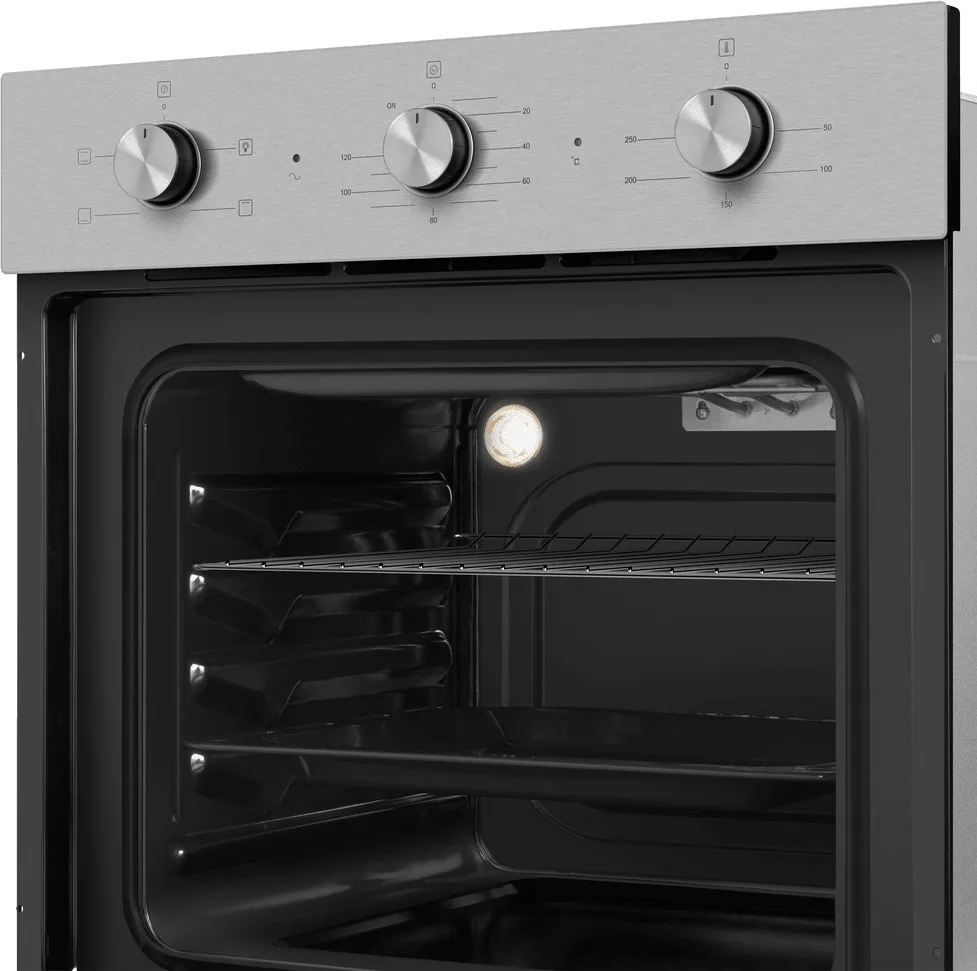 Шкаф духовой Maunfeld AEOC6040S Черный/Серебристый