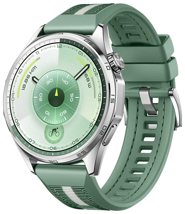Смарт-часы Huawei Watch GT 6 ATM-B19 46mm Green Woven Strap