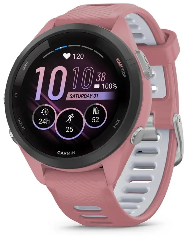 Смарт-часы Garmin Forerunner 265s розовый-белый