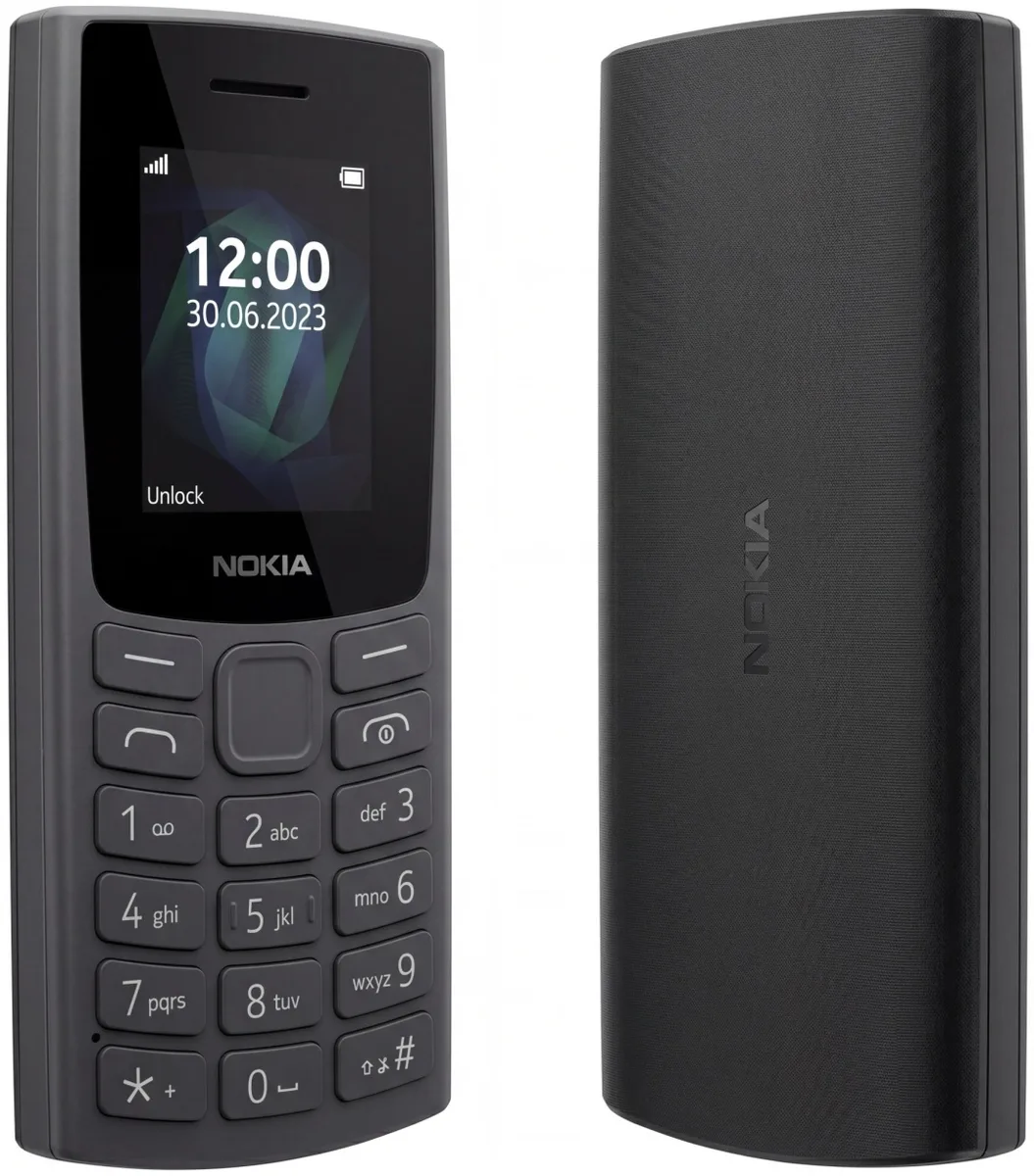 Мобильный телефон NOKIA 105 TA-1569 SS Черный