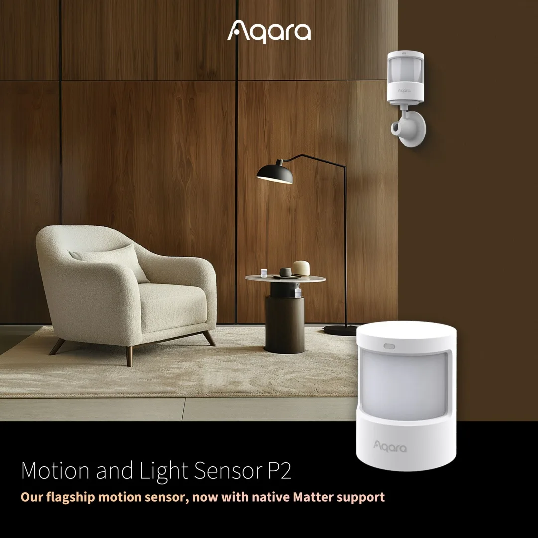 Датчик движения и освещения Aqara P2 ML-S03D-White