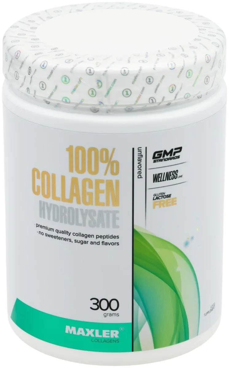 Витамин Maxler 100% Hydrolysed Collagen 300г (0585)