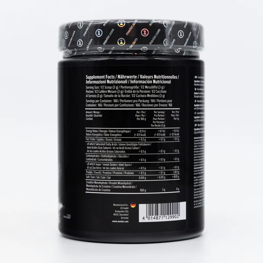 Креатин Maxler Creatine 100% Monohydrate 500г (9902)