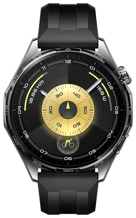 Смарт-часы Huawei Watch GT 6 ATM-B19 46mm Black Fluoroelastomer Strap