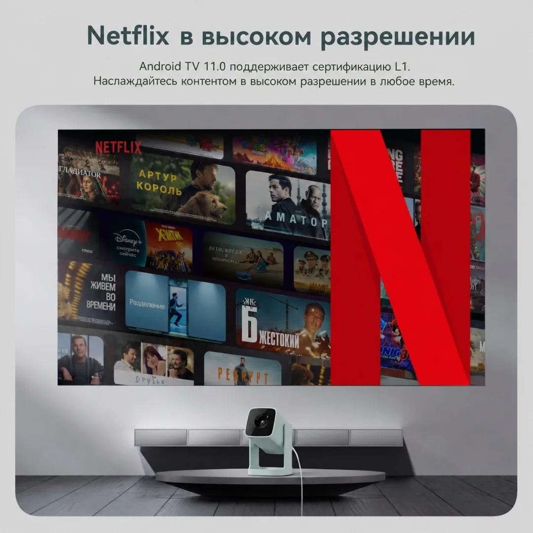 Проектор Wanbo Cube 1 Голубой