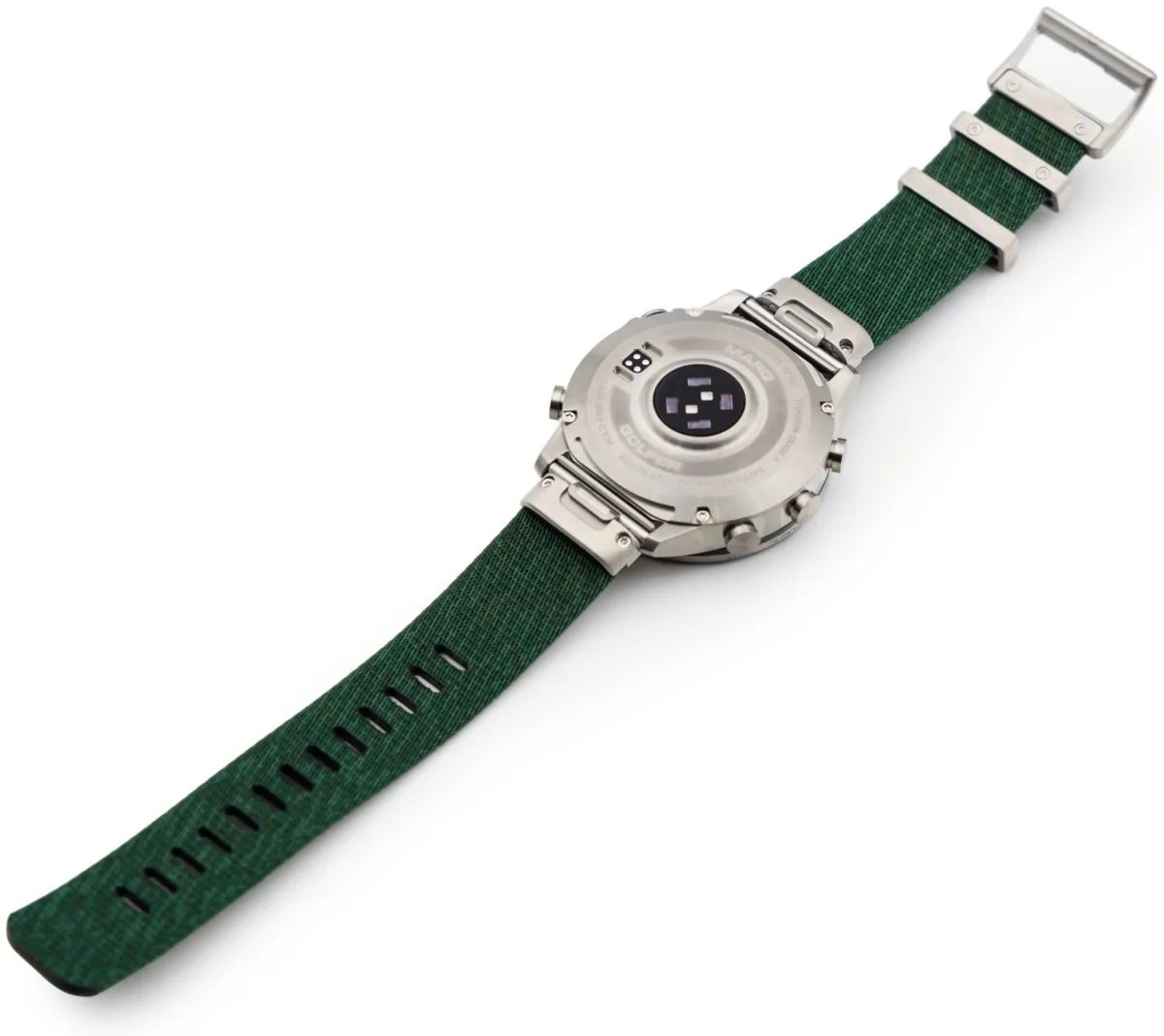 Смарт-часы Garmin MARQ Golfer Gen 2 серебристый-зеленый (02648-21)