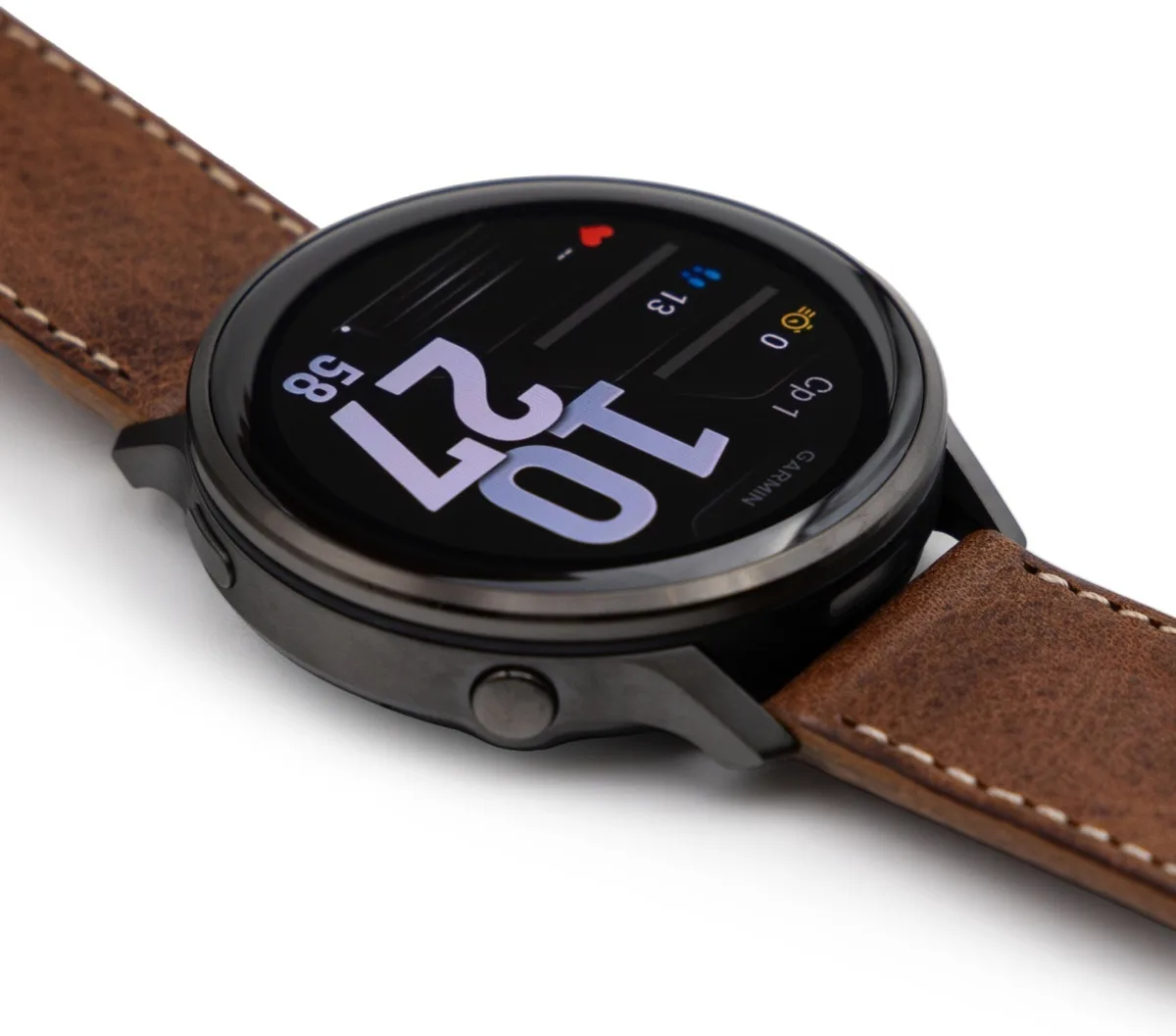 Смарт-часы Garmin VENU 4 45 мм черный-коричневый (03014-03)