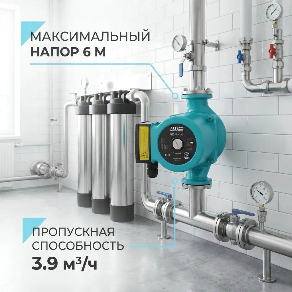 Циркуляционный насос ALTECO CP 32-6/180