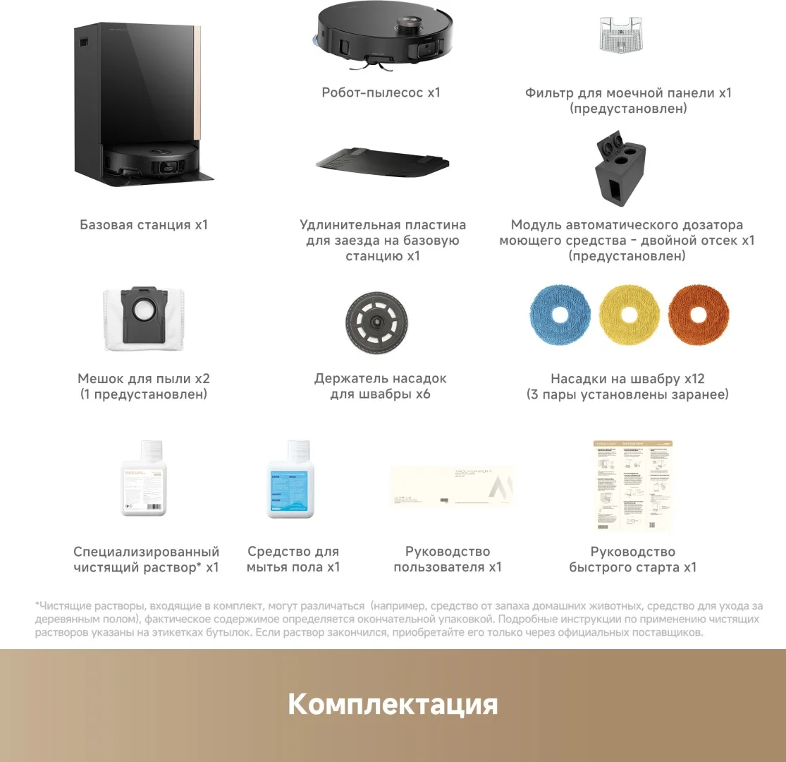 Робот-пылесос Trouver Mobius 60 Черный